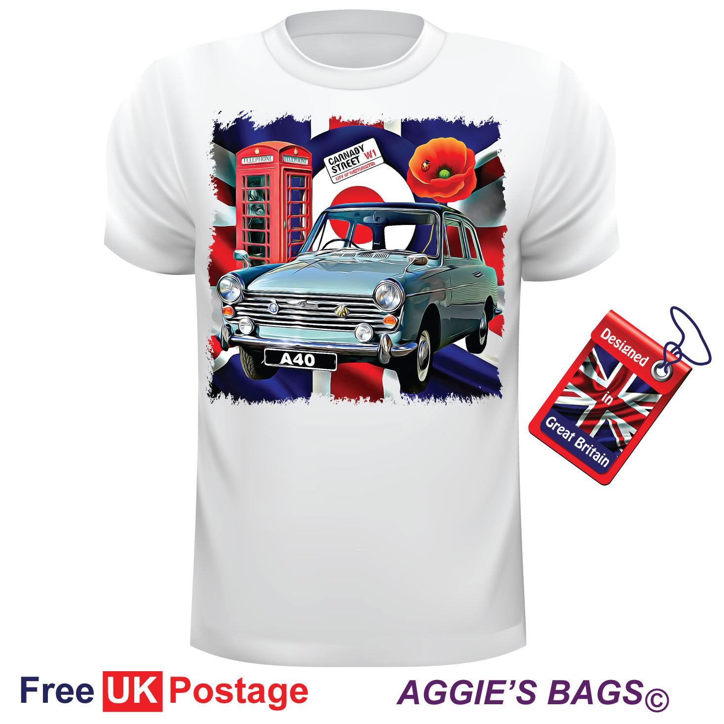 Austin A40 Farina T Shirt