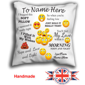 Personalised Emoji Cushion