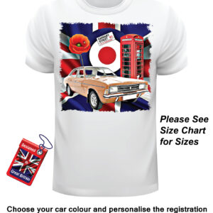Ford Cortina MK3 T Shirt
