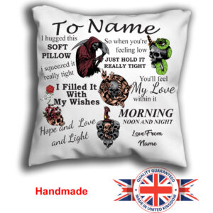 Personalised Skull Cushion