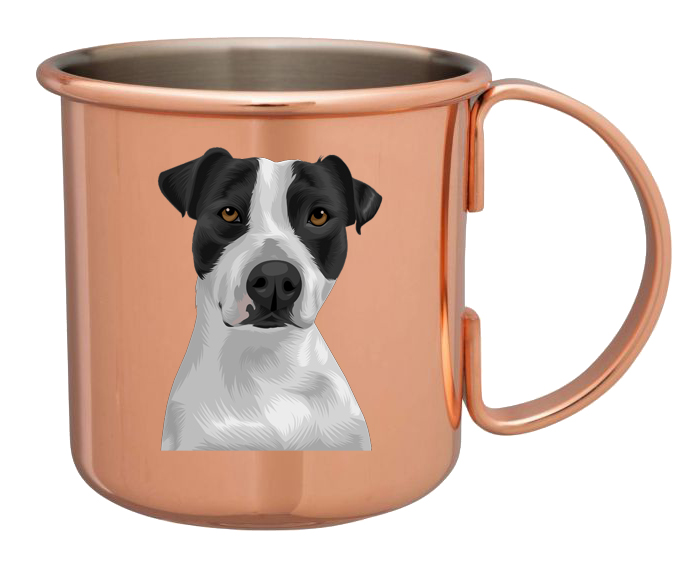 Persnolised Copper Moscow Mule Mug