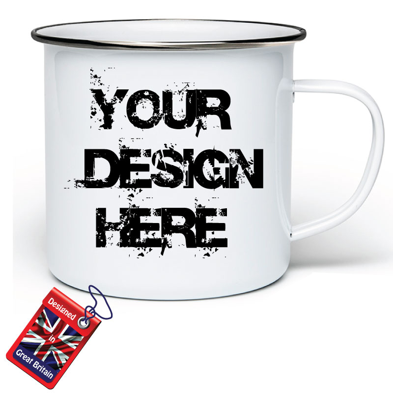 Personalised Enamel Mug
