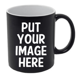 Personalised Black Mug 10oz