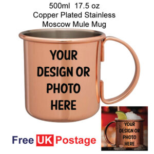 Personlised copper mug