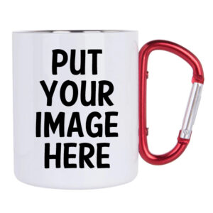 Personalised 10oz Steel Hiking Mug
