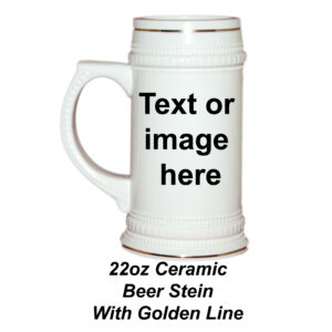 Personalised Beer Stein 22oz