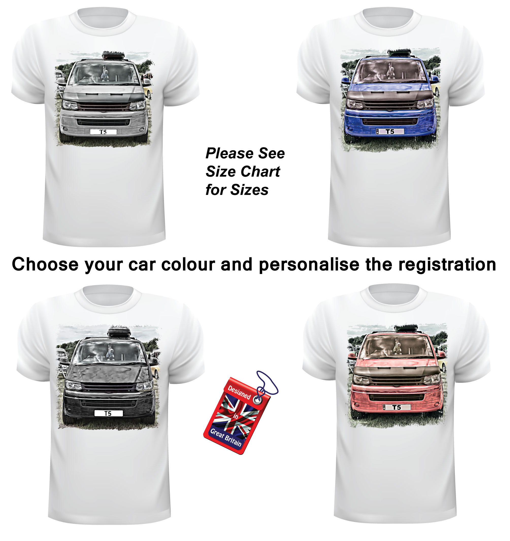 VW T5 Transporter T Shirt