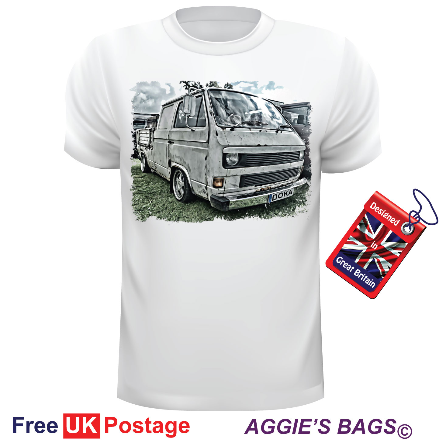 VW T3 T25 Doka T Shirt