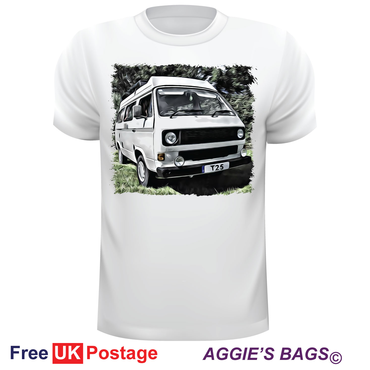 Classic VW T3 T25 Transporter T Shirt