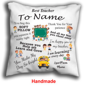 Teachers Gift Cuddle Cushion