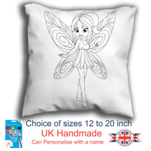 Fairy Colouring Cushion