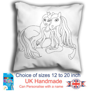 Princess Colouring Cushion