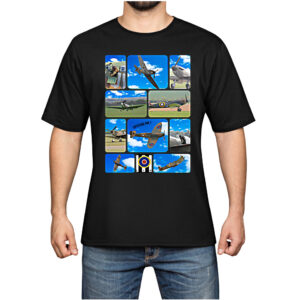 WW2 Spitfire MK 1 T Shirt Spitfire MK 1 T Shirt ww2 Spitfire aircraft top Tee
