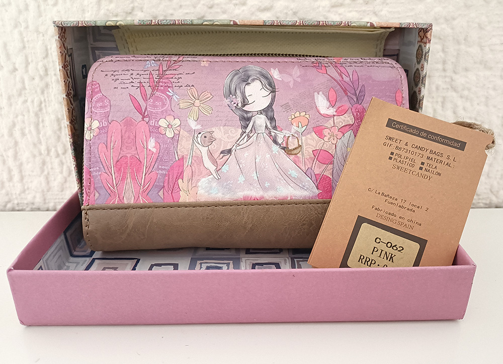 Women's Sweet Candy Pink Lovely little princess Purse, - Image 2