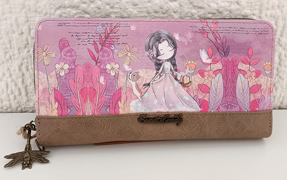 Women's Sweet Candy Pink Lovely little princess Purse, - Image 8