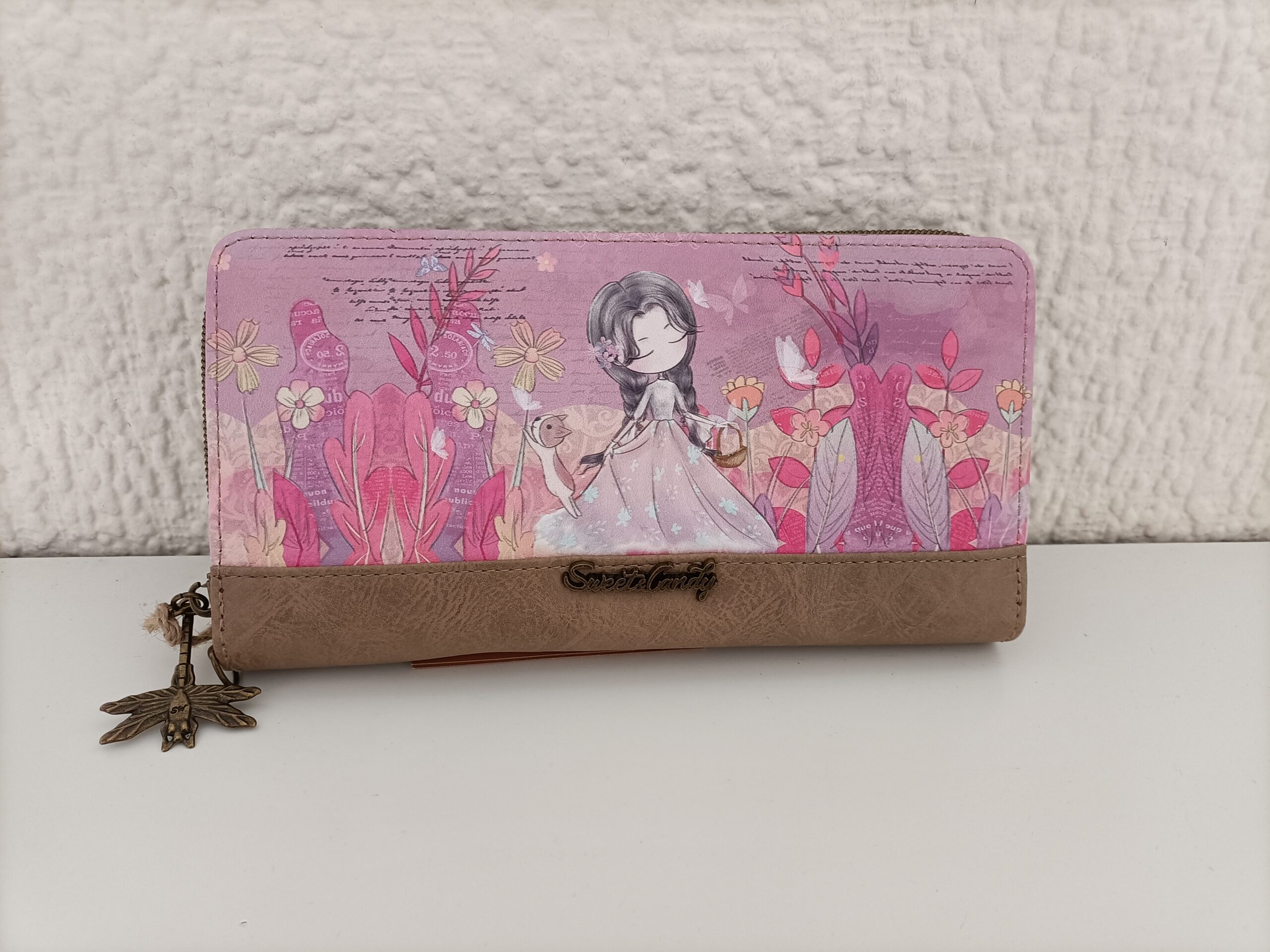 Women's Sweet Candy Pink Lovely little princess Purse, - Image 3