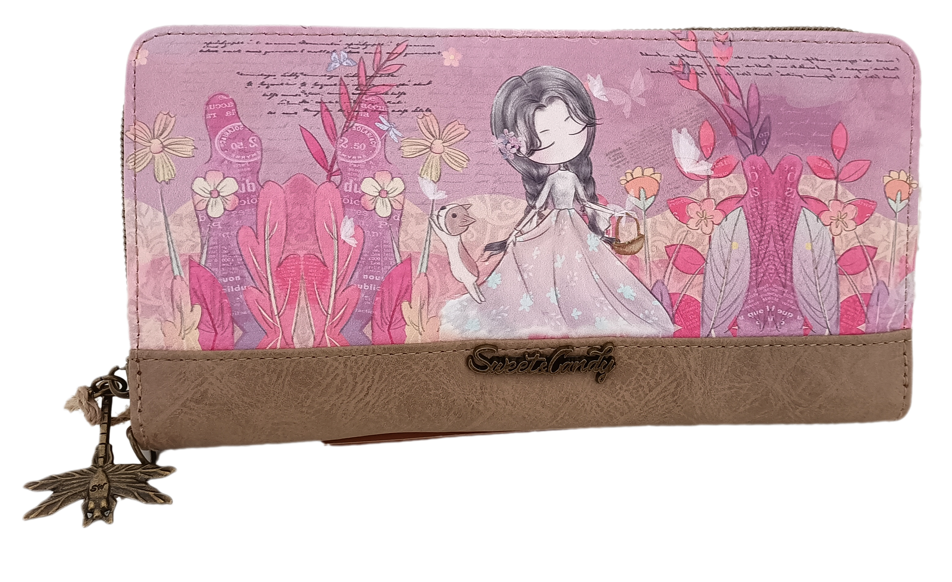 Women's Sweet Candy Pink Lovely little princess Purse, - Image 4